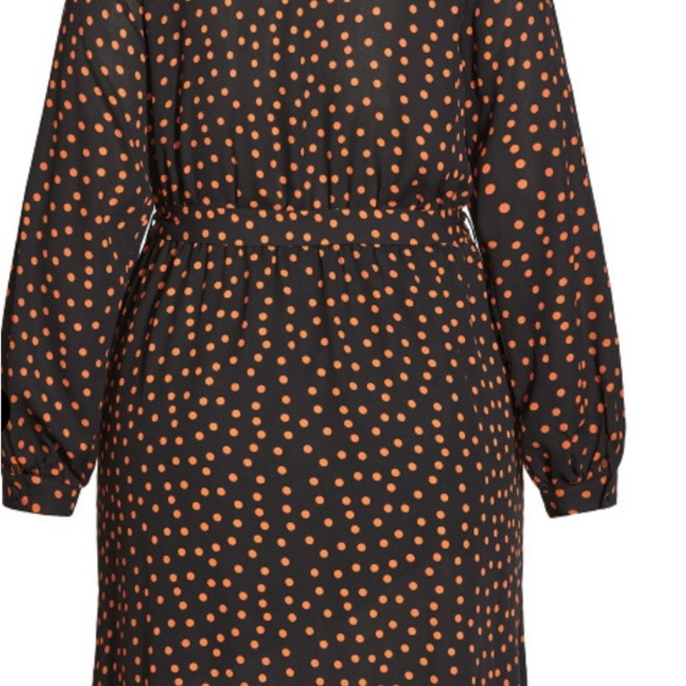 CITY CHIC
Amber Spot Mini Dress long sleeve - color Amber Size 24 - Picture 6 of 6